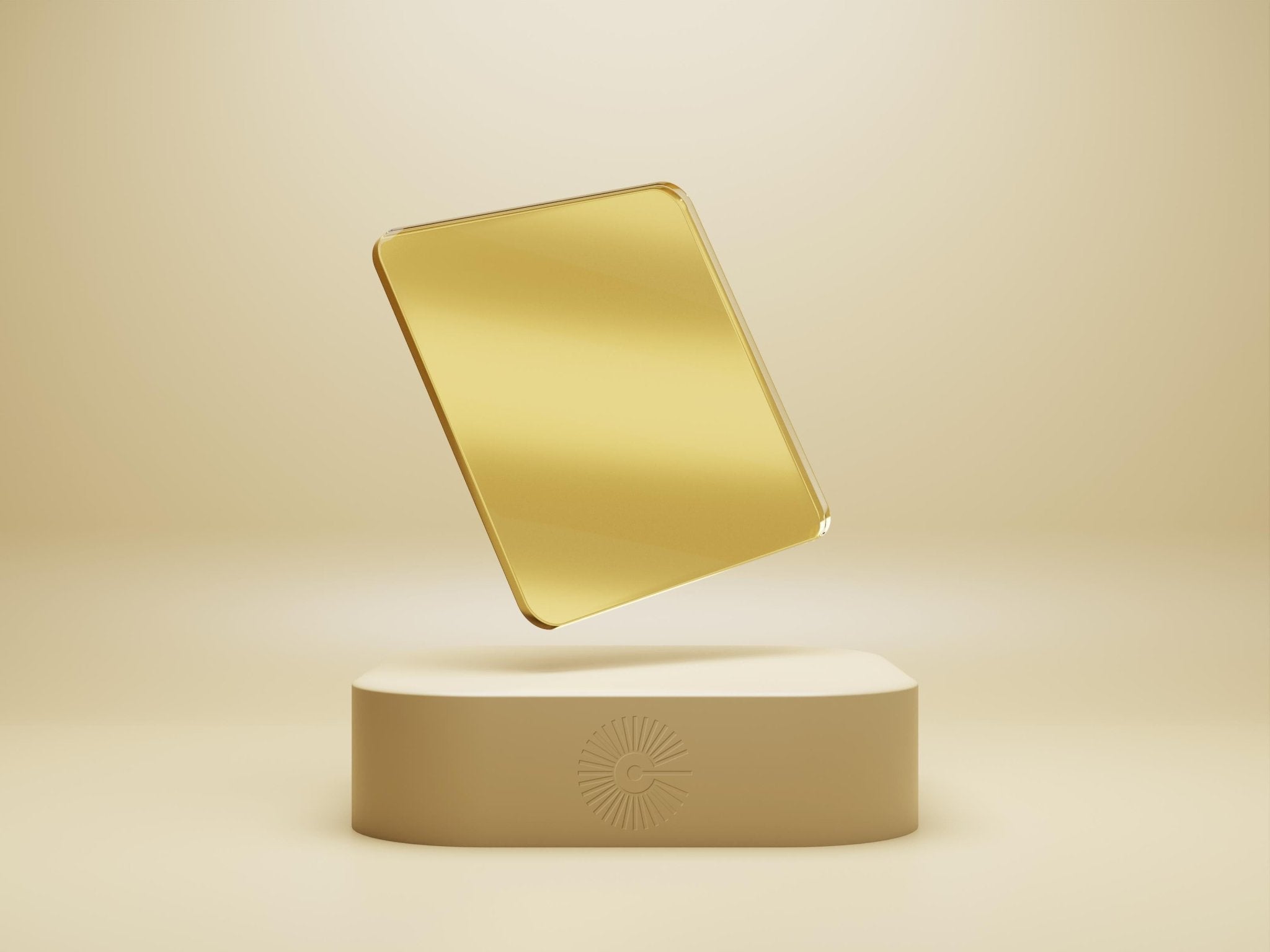 Acrylic Sheet - Mirror Gold - 1/8 inch thick - various sizes – Falken Design