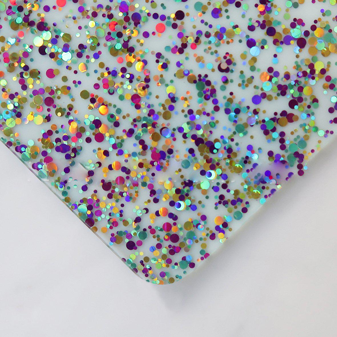 1/8&quot; Confetti Acrylic - Starry Sky - COHn Acrylics